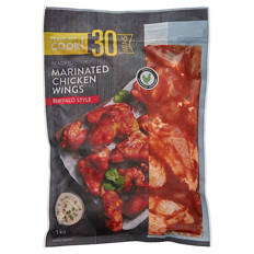 Fresh Marinated Chicken Wings Buffalo Style 1kg